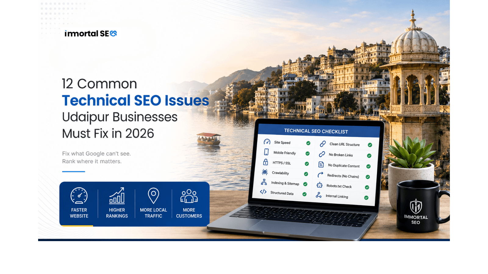 Technical SEO issues Udaipur businesses should fix