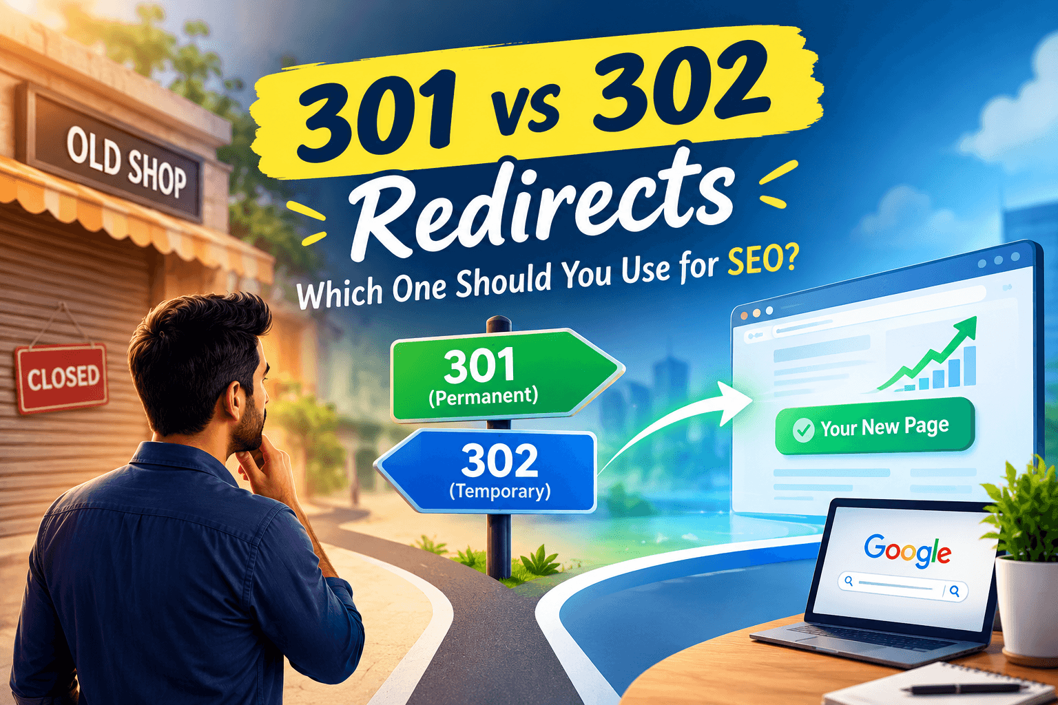 301 vs 302 Redirects: Which One Should You Use for SEO?